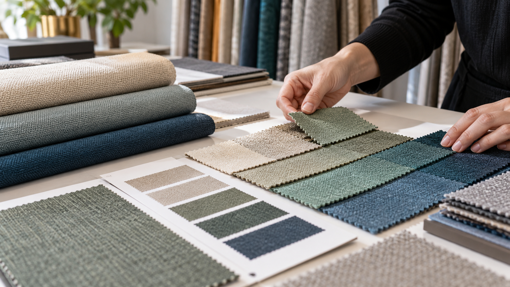 EnjoyTex fabric color samples
