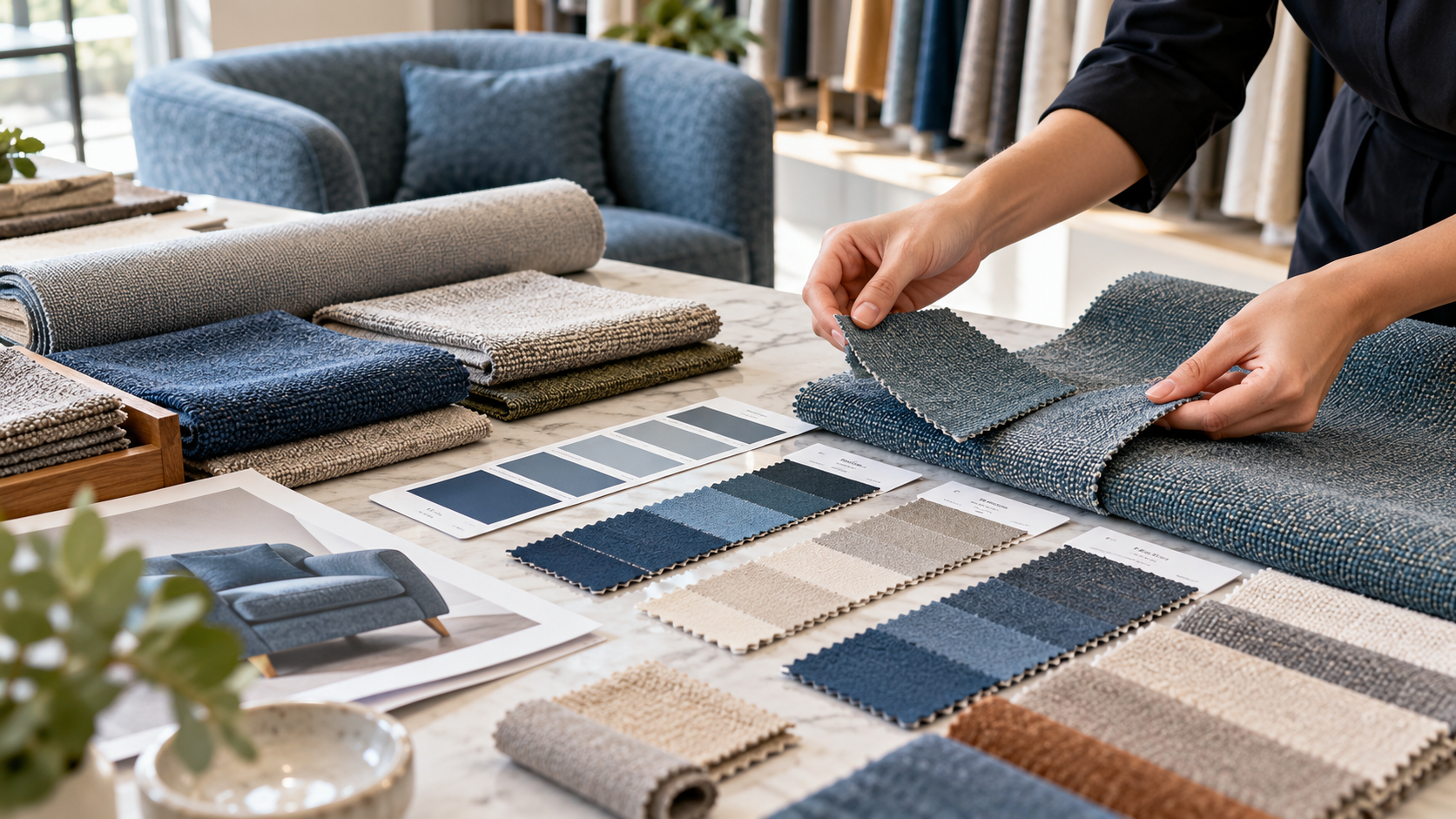 Custom fabric texture development